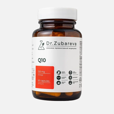 Коэнзим Q10, 60 капсул Dr.Zubareva