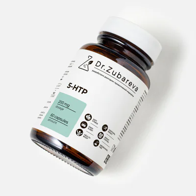 5-HTP, 60 капсул Dr. Zubareva