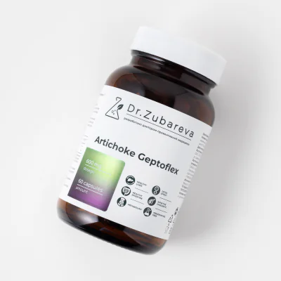 Артишок Гептофлекс, 60 капсул Dr. Zubareva Артишок Гептофлекс, 60 капсул Dr. Zubareva
