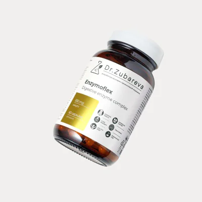 Энзимофлекс, 60 капсул Dr. Zubareva Энзимофлекс, 60 капсул Dr. Zubareva