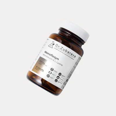 Монофлезин, 60 капсул Dr. Zubareva Монофлезин, 60 капсул Dr. Zubareva