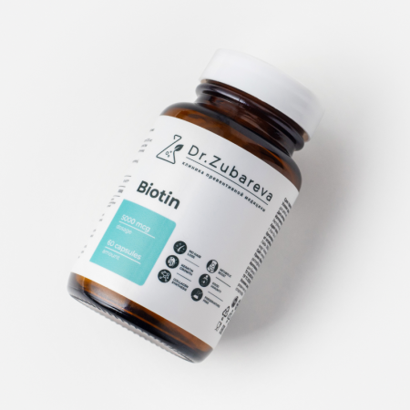 3/Биотин, 60 капсул Dr. Zubareva