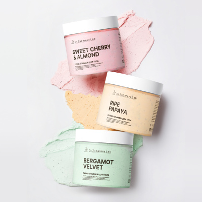 Скраб-гоммаж «Бергамот» Dr. Zubareva Lab