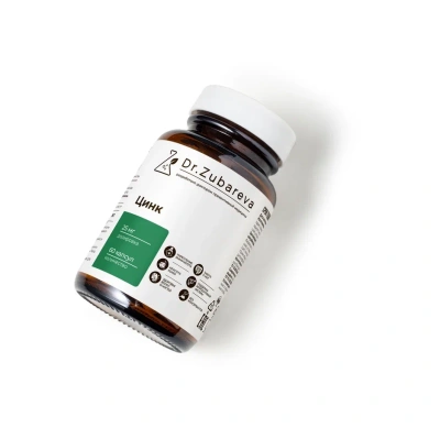 Цинк Хелат, 60 капсул, Dr.Zubareva